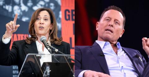 Composite Photo of Kamala Harris and Ric Grenell