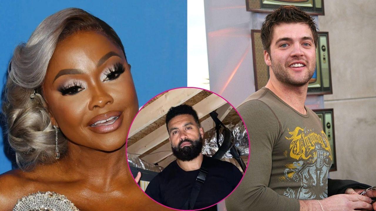 Split photo of Phaedra Parks & CT Tamburello & Apollo Nida