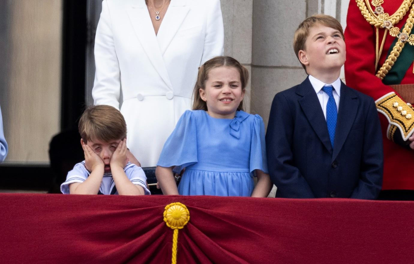 Prince William and Kate Middleton Joke About Prince Louis's