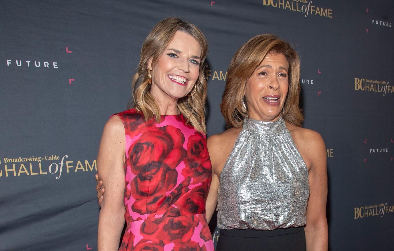 hoda kotb appreciation post savannah guthrie feud