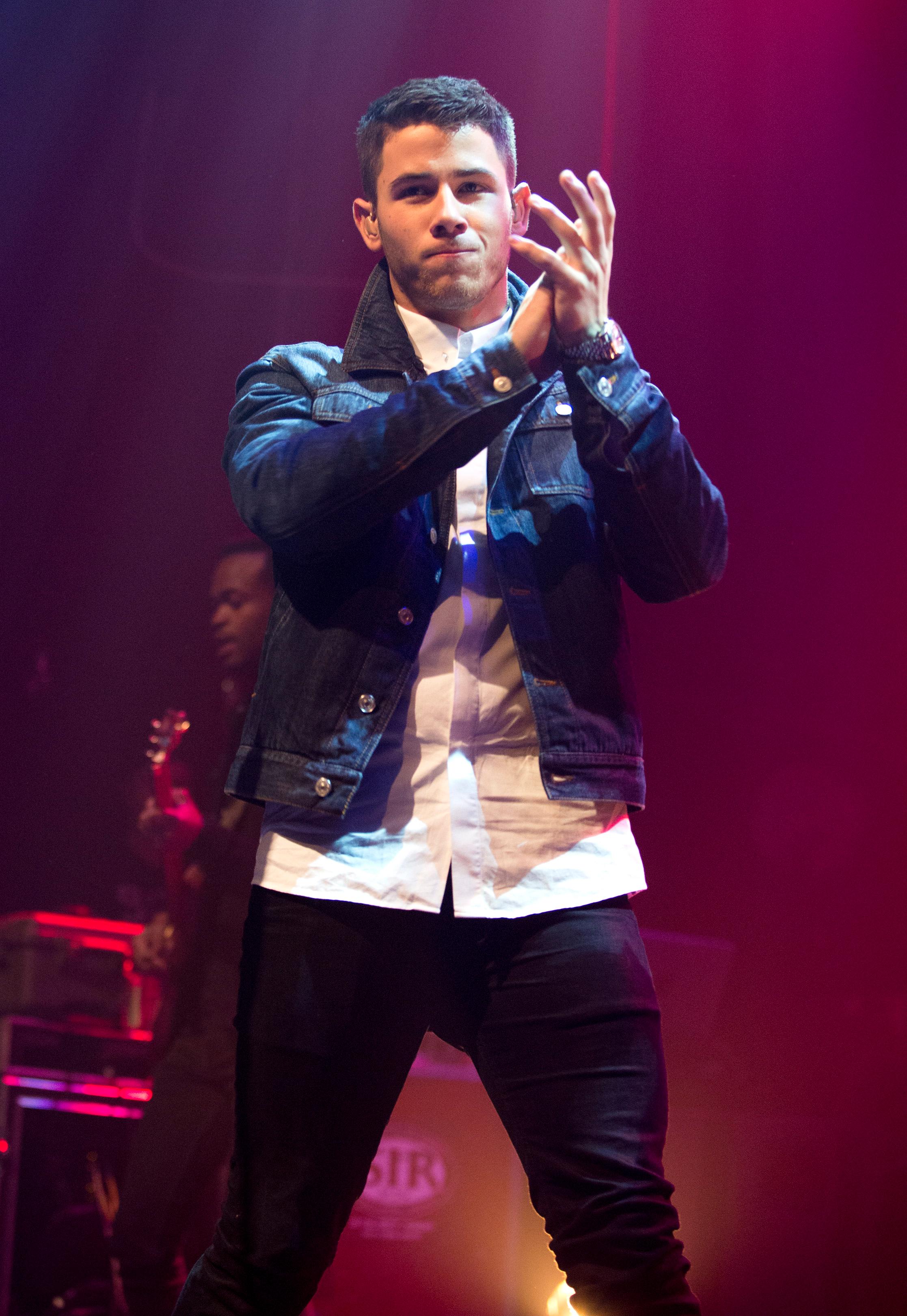 Nick Jonas in concert at Gramercy Theater in NYC