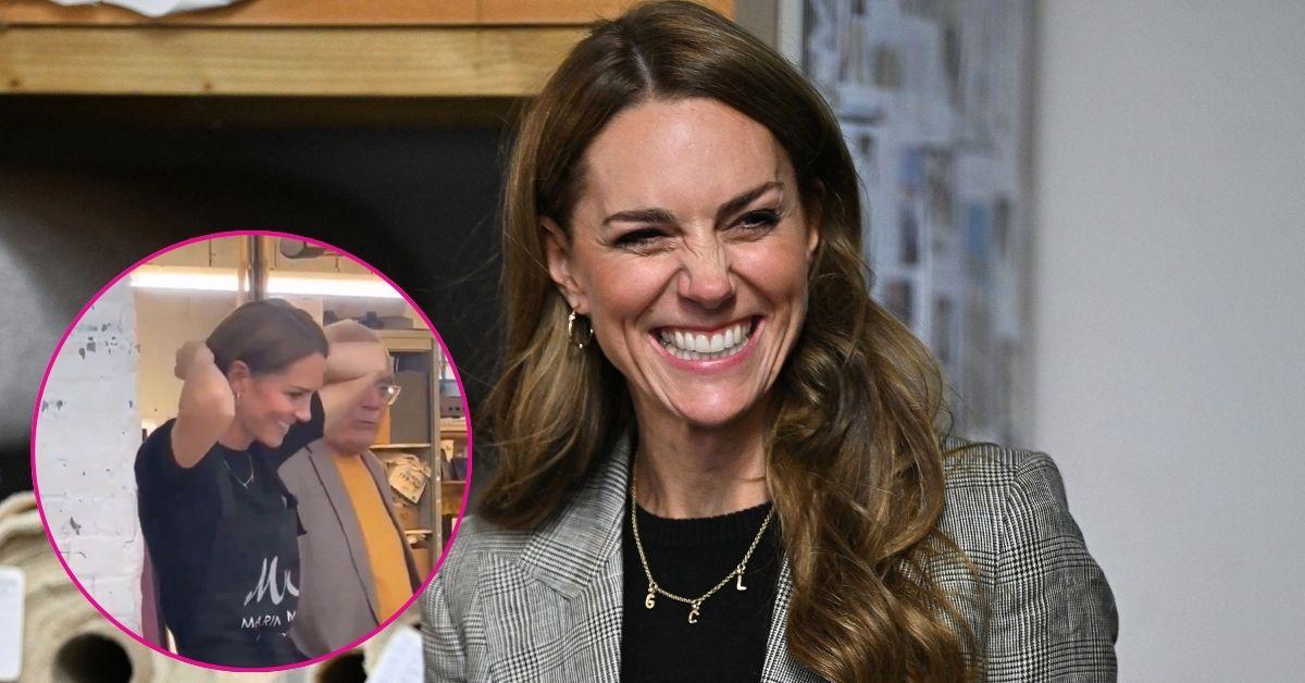 Kate Middleton's Viral Hair Hack: Fans Can't Get Enough of Her Clipless Updo!