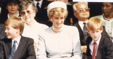 princess diana harry split