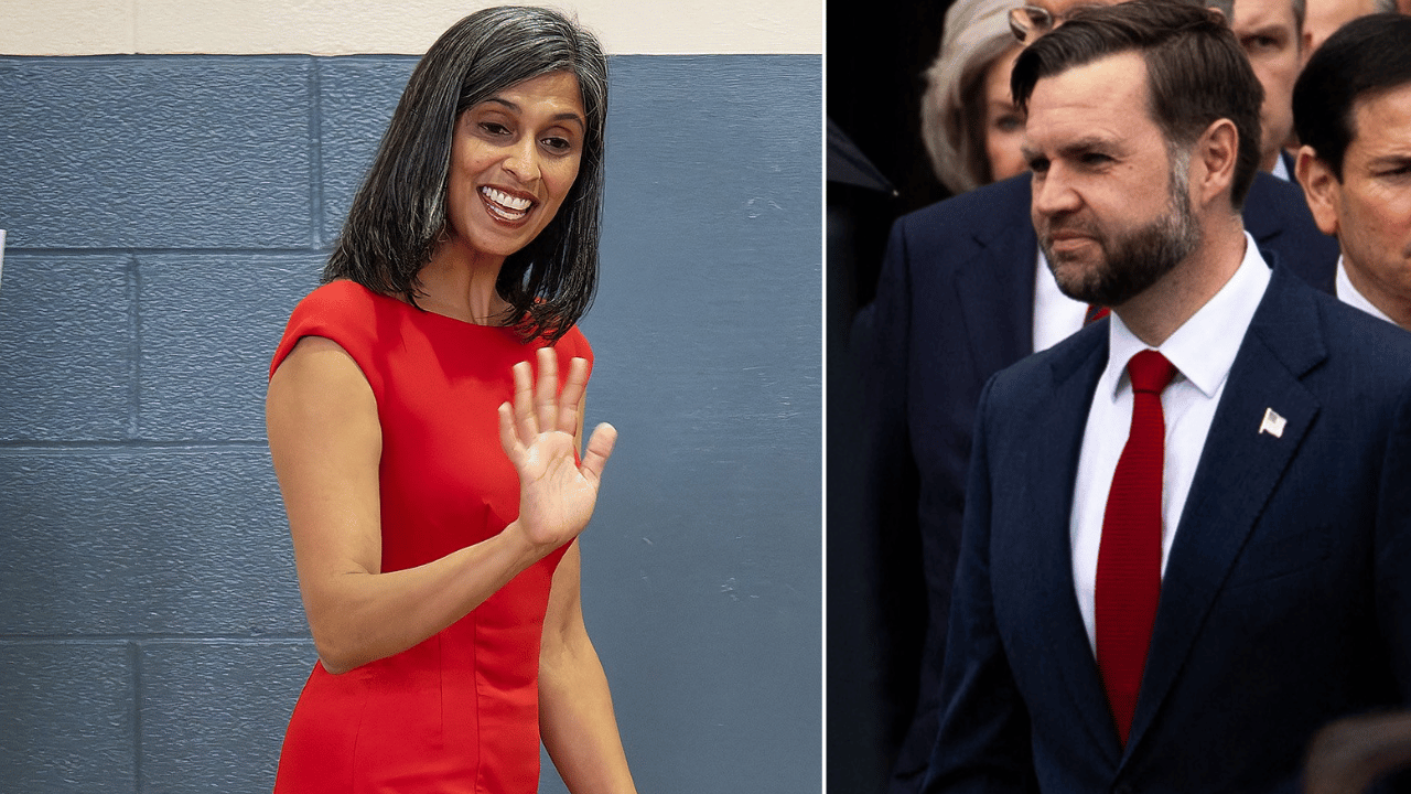 Image of J.D. Vance's wife, Usha, wasn't initially on board with welcoming a fourth child.