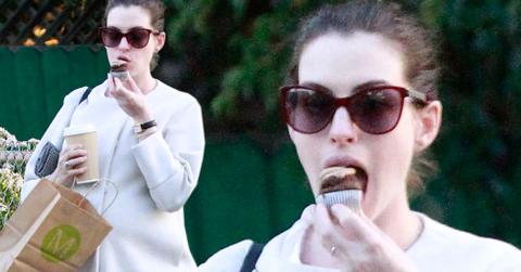anne hathaway cupcake pregnancy cravings