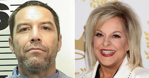 Photo of Scott Peterson; picture of Nancy Grace.