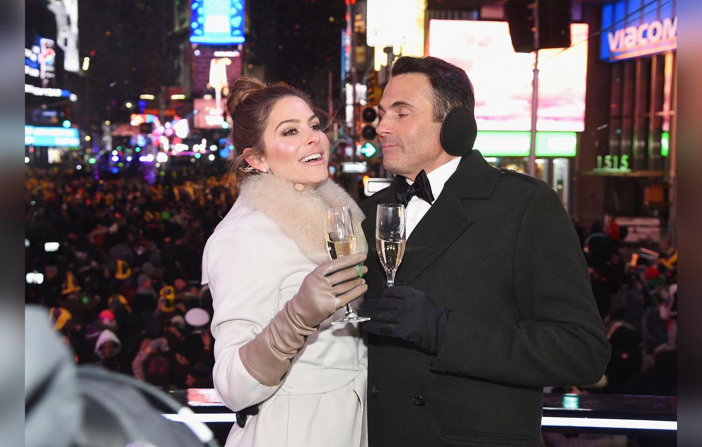 Maria menounos married nye times square 6