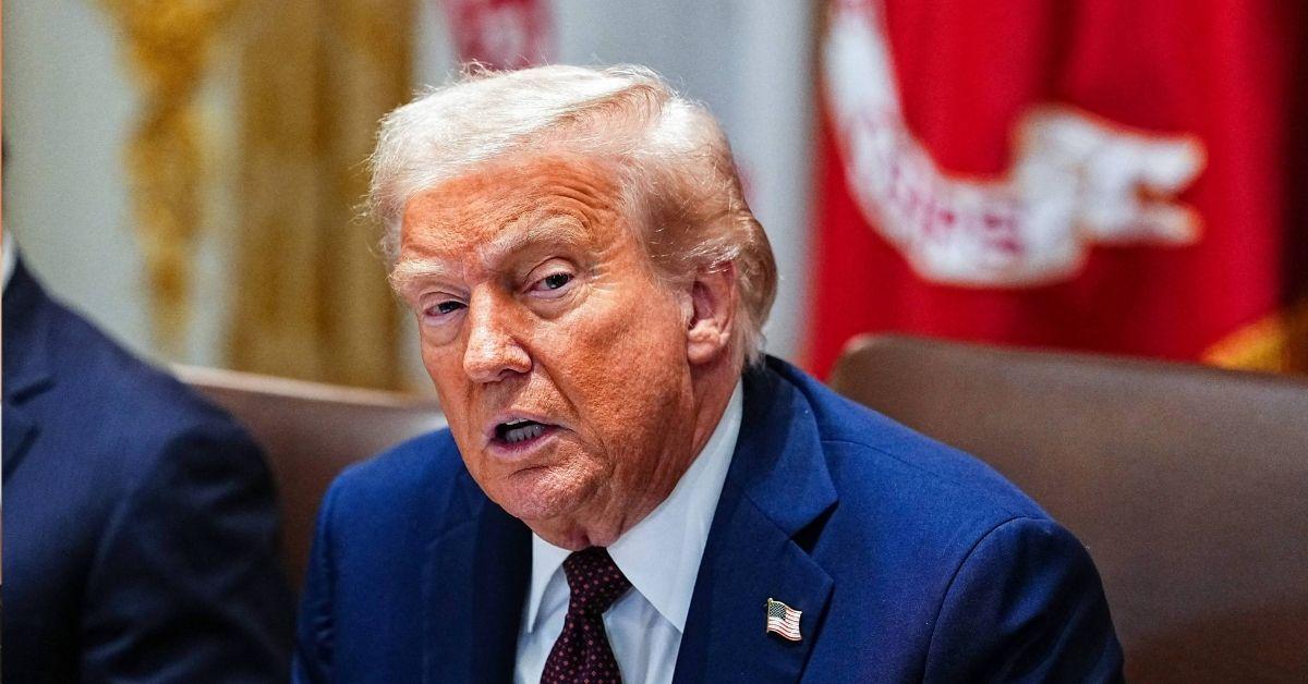 image of Donald Trump denied health rumors on Truth Social.