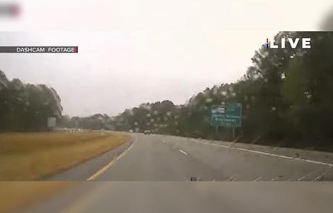 dashcam footage car slams into police video reelz