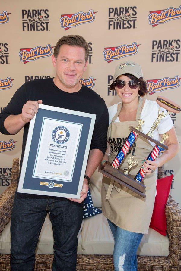 Tyler florence chef ball park record food 5