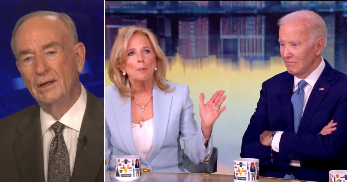 bill oreilly slams the view panelists joe biden interview stupid show