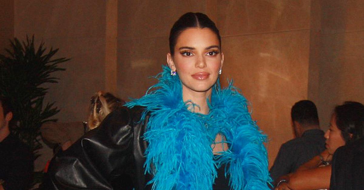 Kendall Jenner Celebrates Her 818 Tequila Brand In Las Vegas Wearing  90s-Inspired Jacket By 16Arlington