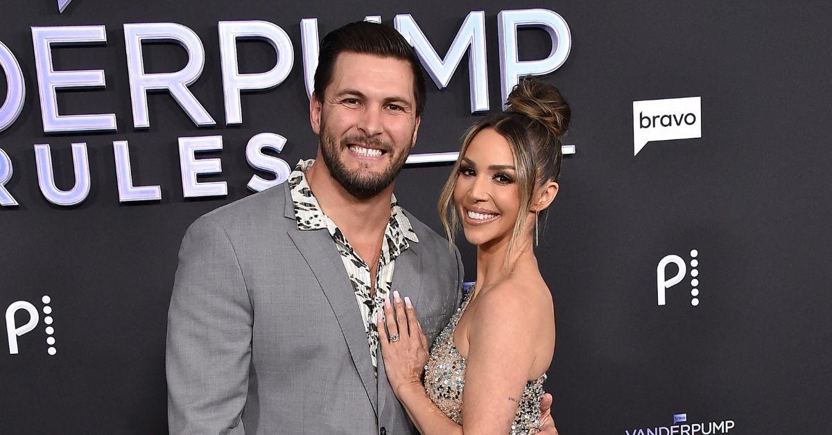 Photo of Brock Davies and Scheana Shay
