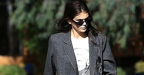 Kaia gerber long legs west hollywood pics