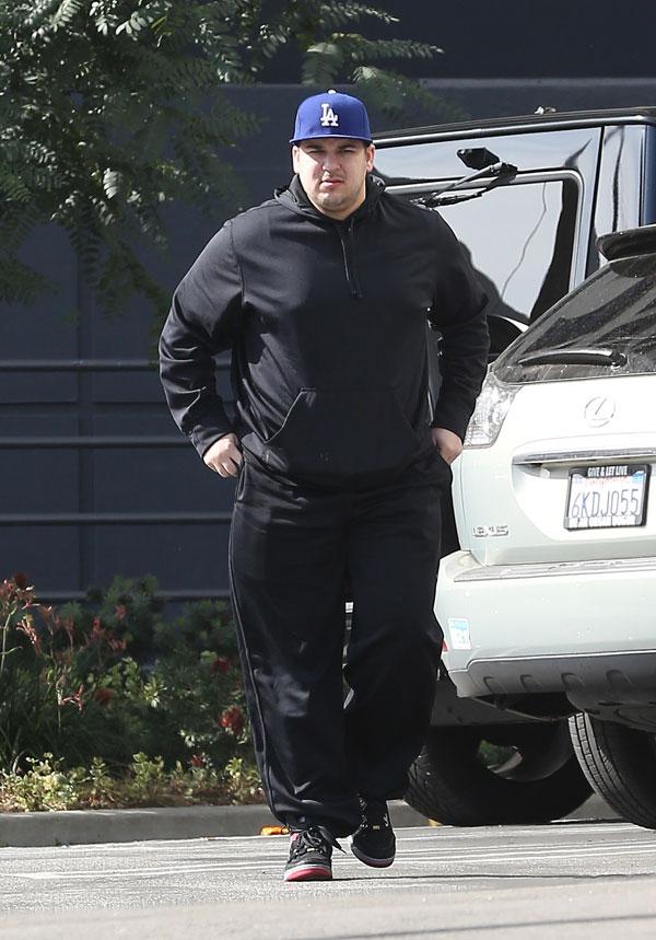 Rob kardashian depression weight gain issues 05