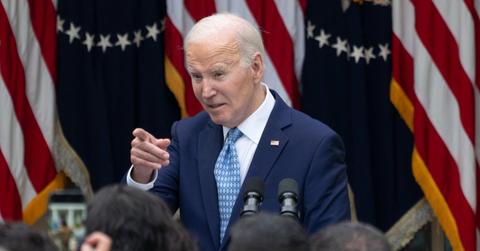 Composite photo of Joe Biden.