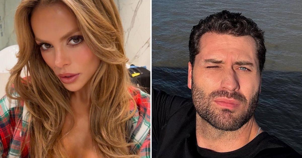 image of Brooks Nader and Dakota Mortensen sparked dating rumors after their interaction at a NYC event.