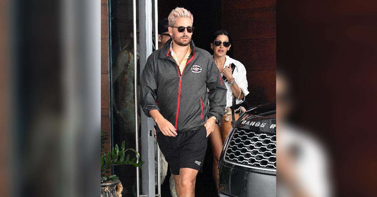 scott disick is staying close to kris jenner and khloe kardashian while relationship with kourtney is still strained