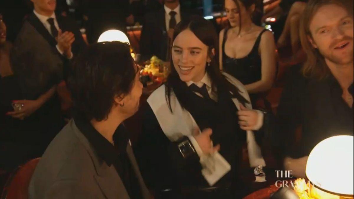 Photo of Billie Eilish attended the 2026 Grammys with boyfriend Nat Wolff.