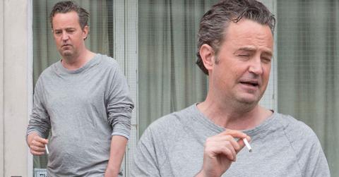 Matthew Perry Disheveled Friends Reunion Feud
