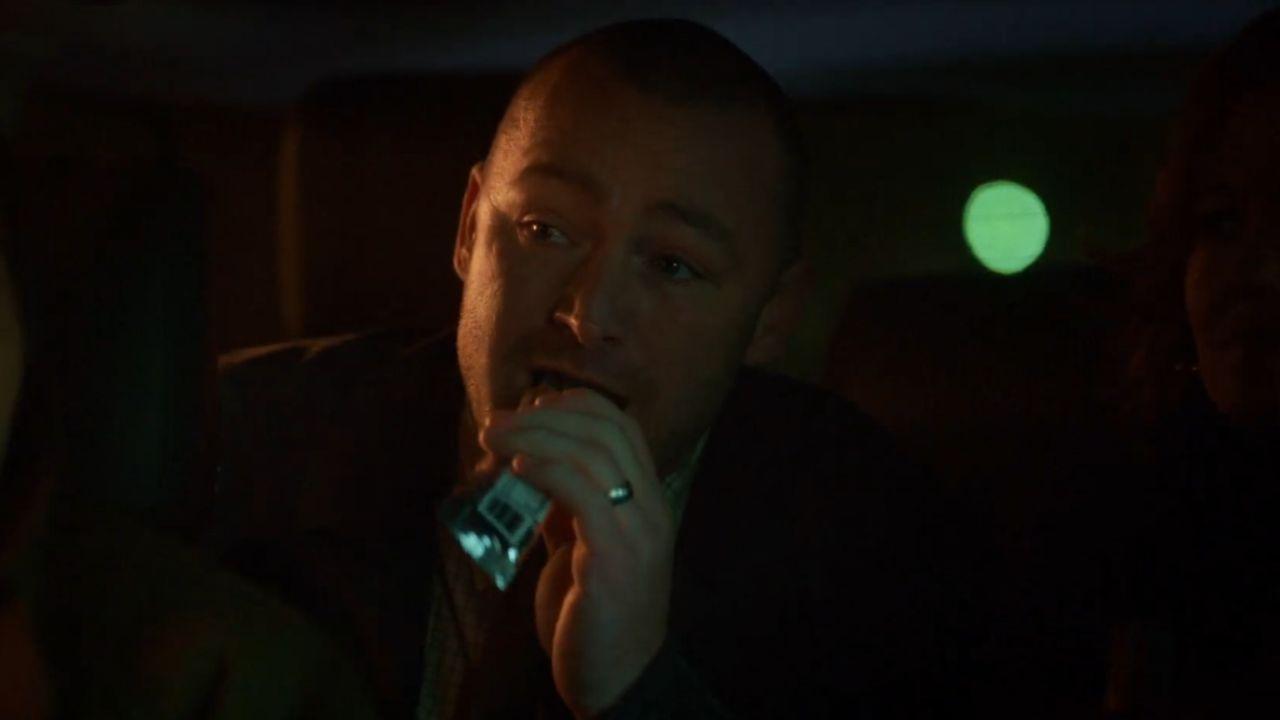 Image of Captain Heller, played by Todd Allen Durkin, delivered a eulogy that described Amanda Wagner as strict, intimidating, and tough.