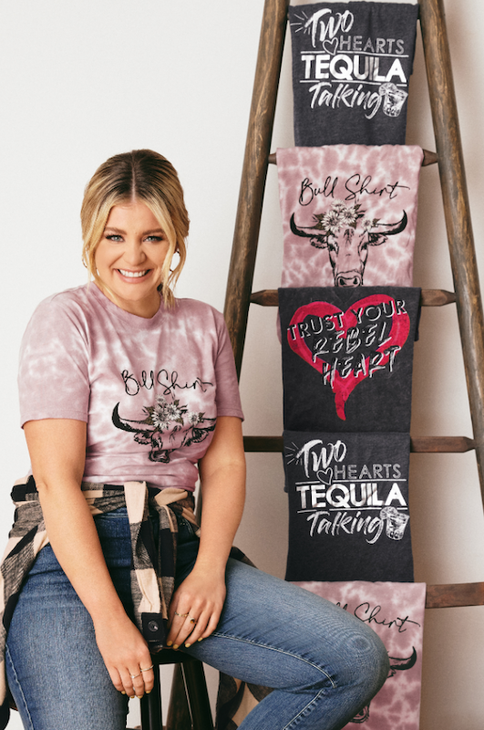 lauren alaina x maurices tee collab