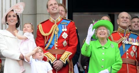 Princess charlotte debut queens birthday celebration H