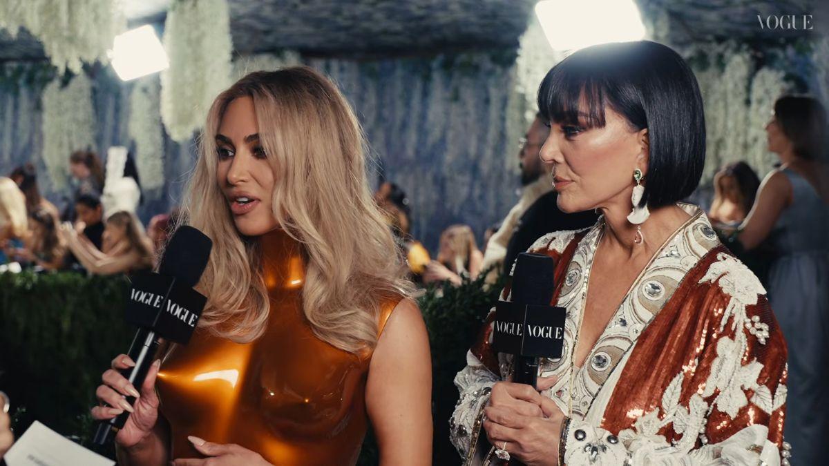 Photo of Kim Kardashian was joined by her mother, Kris Jenner, on the red carpet of the 2026 Met Gala.