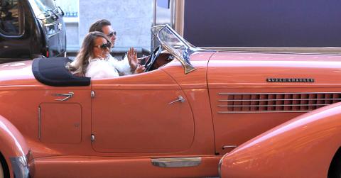 Mariah Carey celebrates her official arrival At Caesars Palace Hotel in Las Vegas