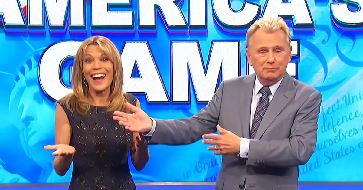 yikes wheel of fortune host pat sajak accidentally gives answer away on air ok