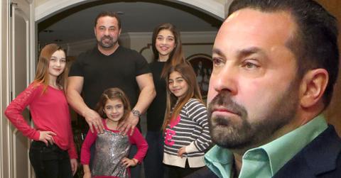 Joe giudice curses out daghters scares them