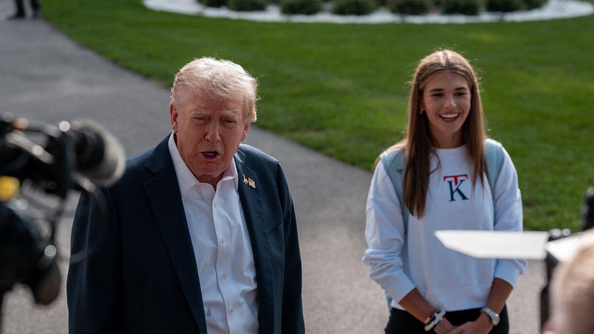 Image of Donald Trump's granddaughter Kai Trump gave an unprecedented tour of the White House in her recent YouTube vlog.