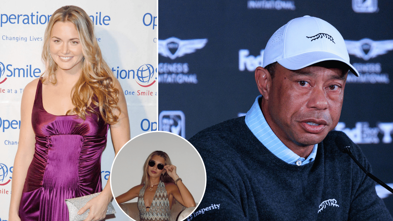 Vanessa Trump ; Kai Trump; tiger Woods