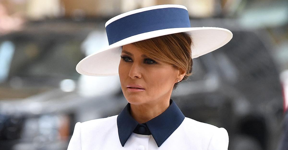 Image of Melania Trump appeared unbothered when asked her feelings about being snubbed by magazines.