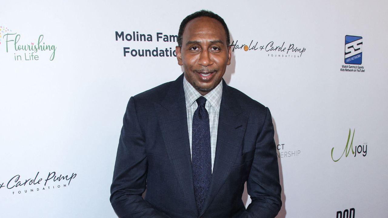 image of Stephen A. Smith also said there was a communications director at the dinner to defend Donald Trump.