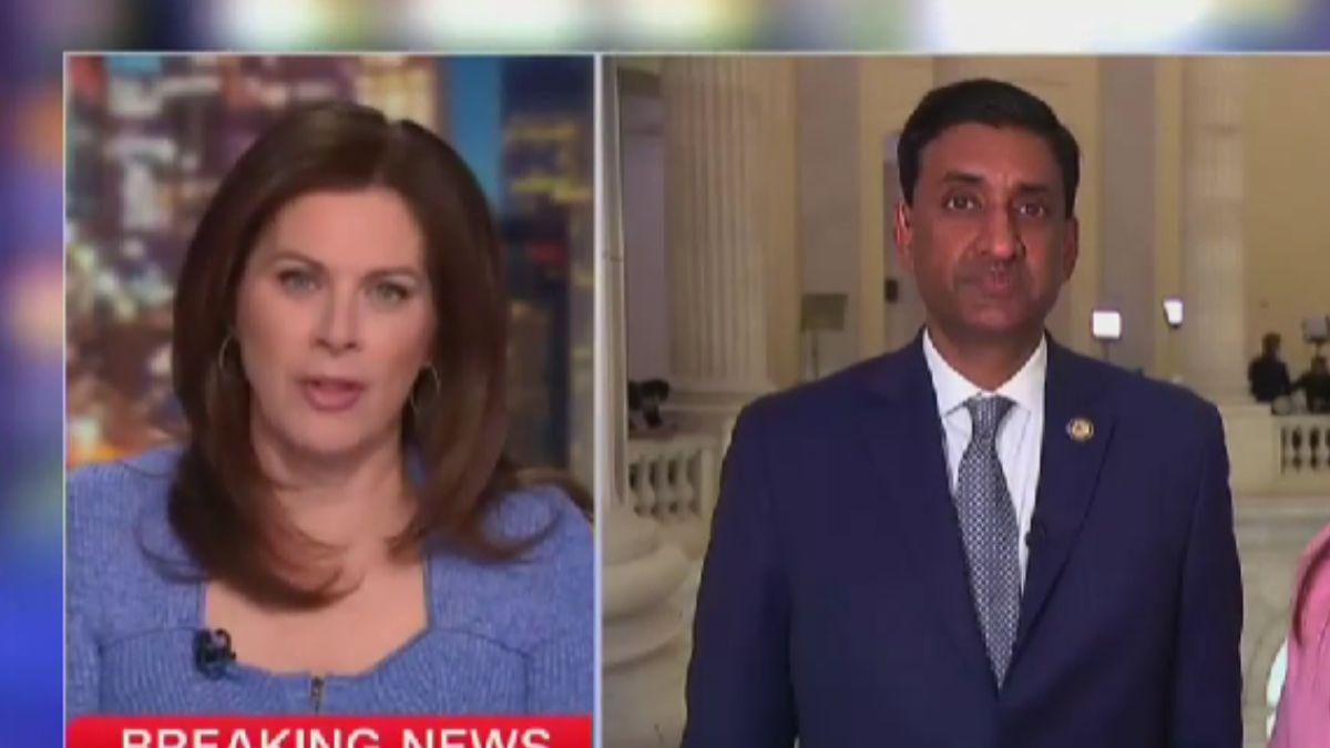 Image of Erin Burnett and Ro Khanna