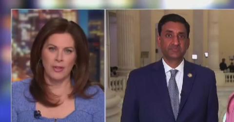Image of Erin Burnett and Ro Khanna