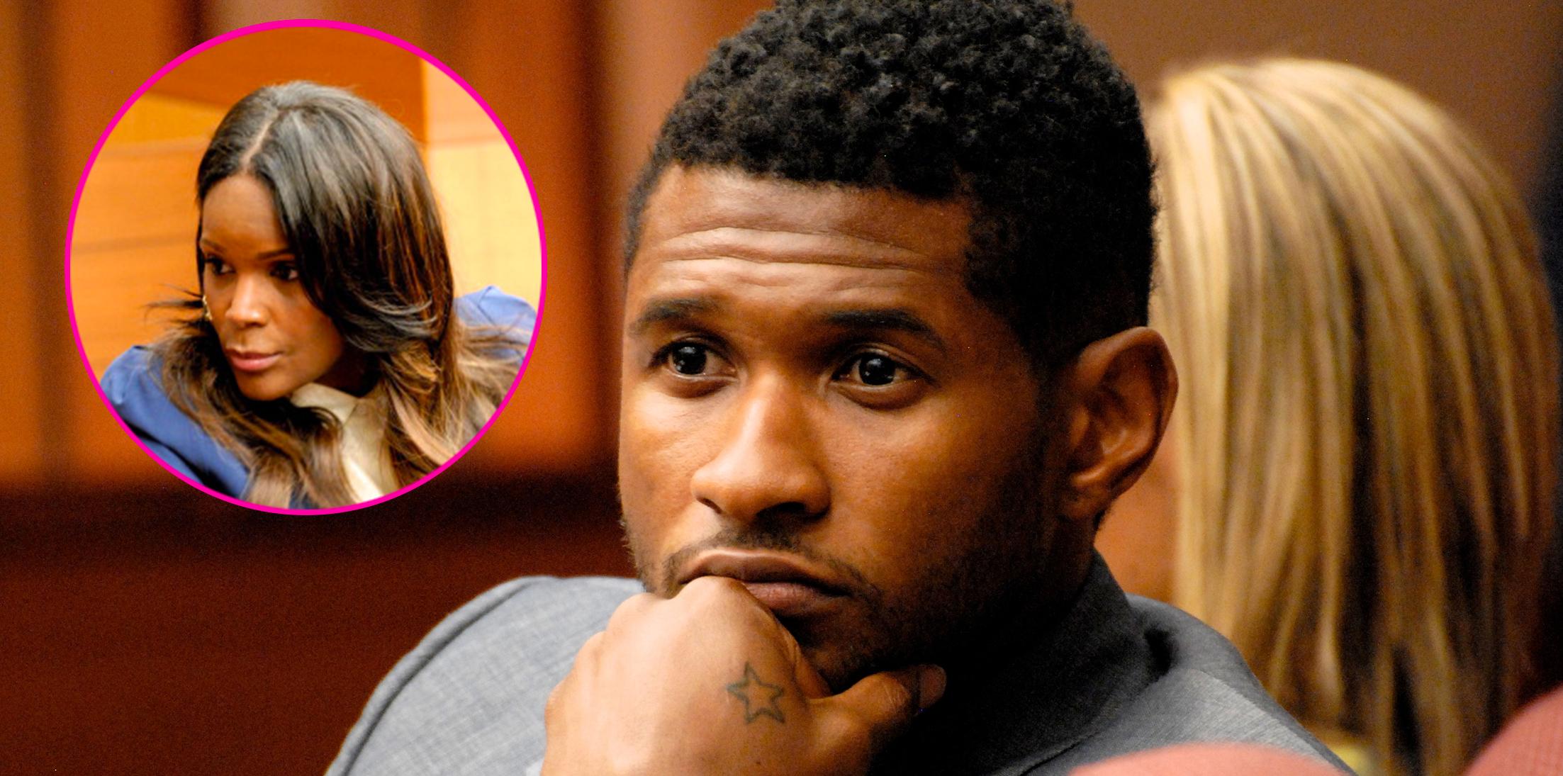 Usher herpes tameka foster feature