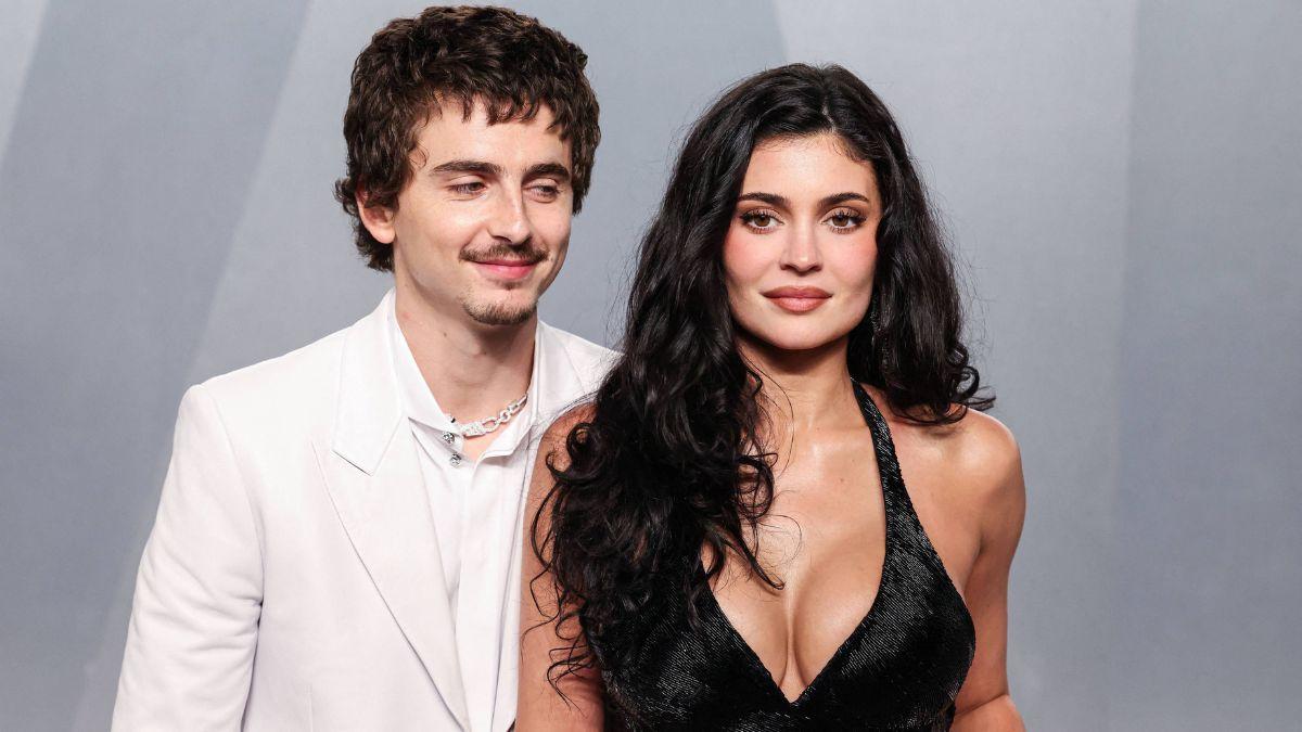 Image of Kylie Jenner and Timothée Chalamet reportedly enjoy spending time with Kendall Jenner and Jacob Elordi.