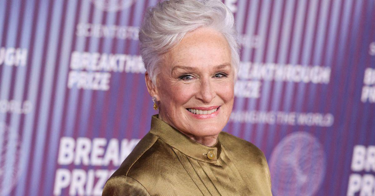 glenn close shares thoughts on dating apps and single life