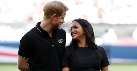 Meghan Markle & Prince Harry Make Appearance At Historic MLB Game PP (1)