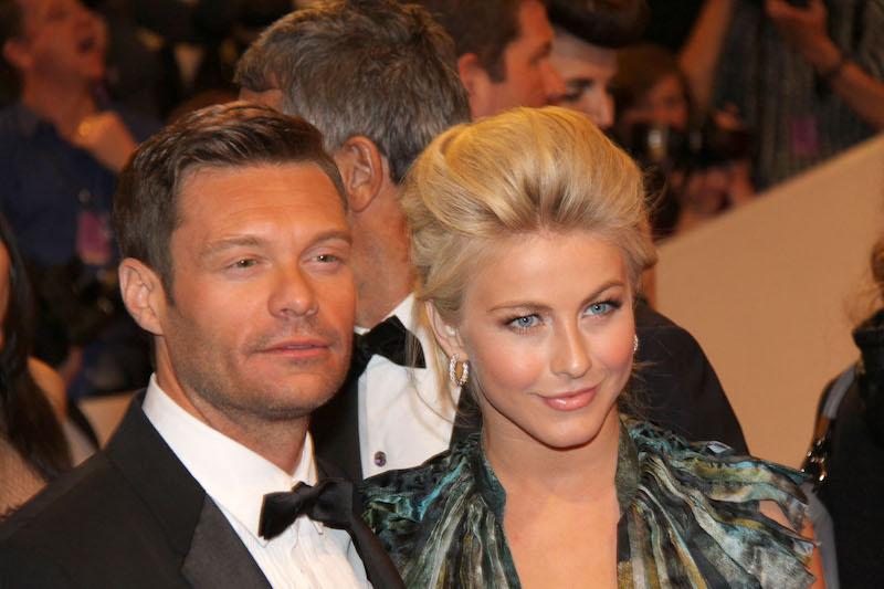 julianne hough ryan seacrest split