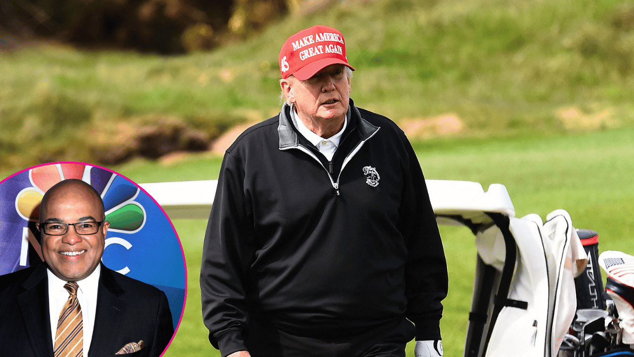 Mike Tirico; Donald Trump