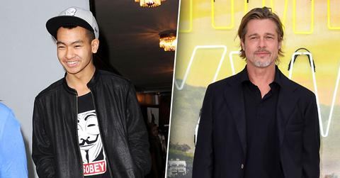 Brad Pitt & Son Maddox