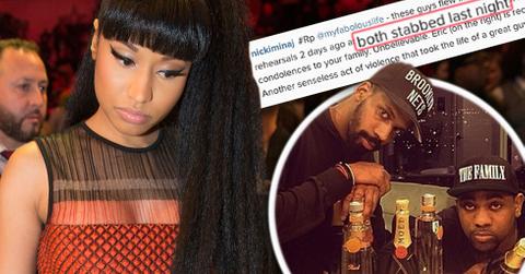 Nicki minaj tour manager stabbed