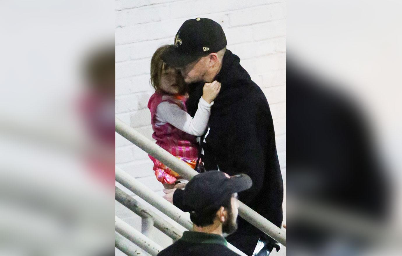 Channing with daughter