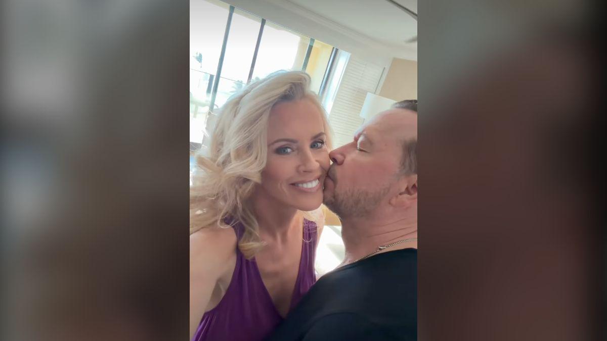 Photo of Jenny McCarthy and Donnie Wahlberg tied the knot in 2014.