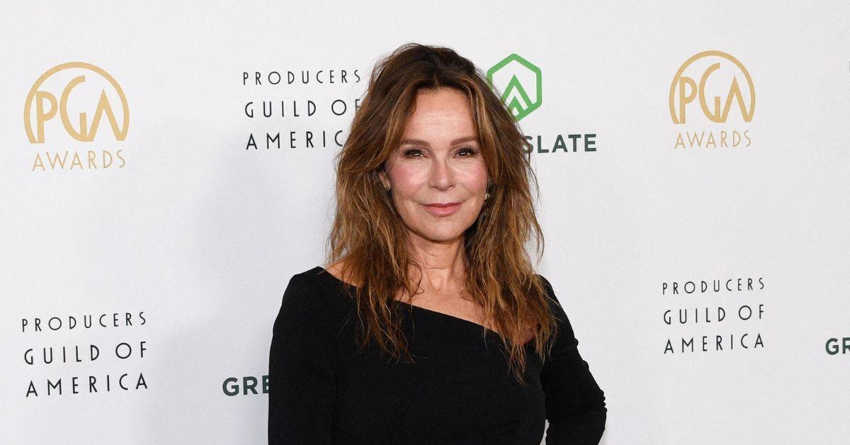 image of Jennifer Grey celebrated Tracy Pollan’s 66th birthday by sharing a playful throwback beach photo on Instagram.