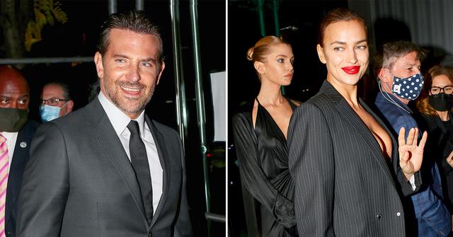 bradley cooper ex irina shayk supports nightmare alley premiere photos pp