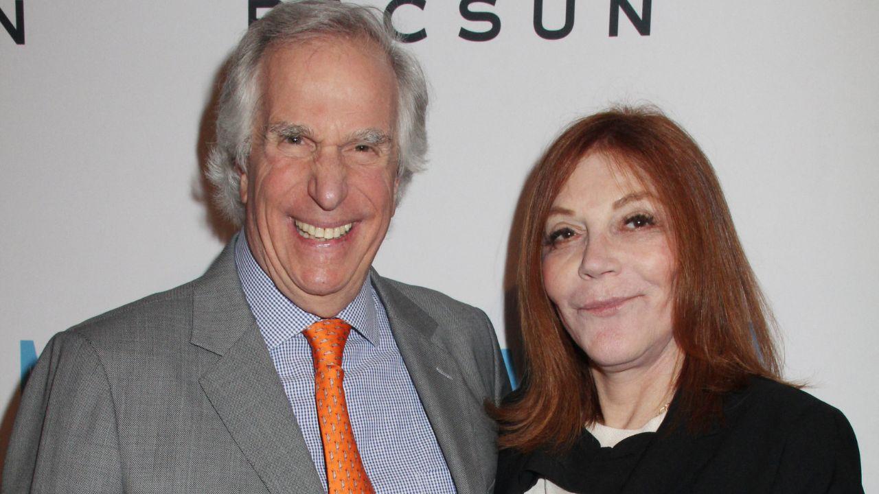 Image of Henry Winkler and Stacey Winkler.